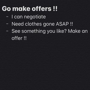 go make offers